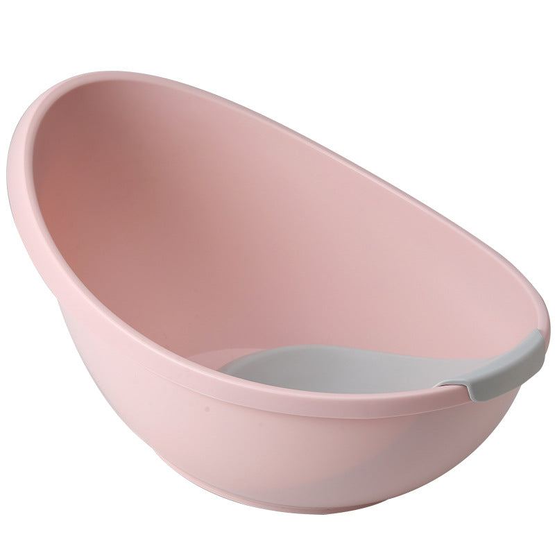 Baby pp thickened egg-shaped bath tub bath tub baby newborn care supplies