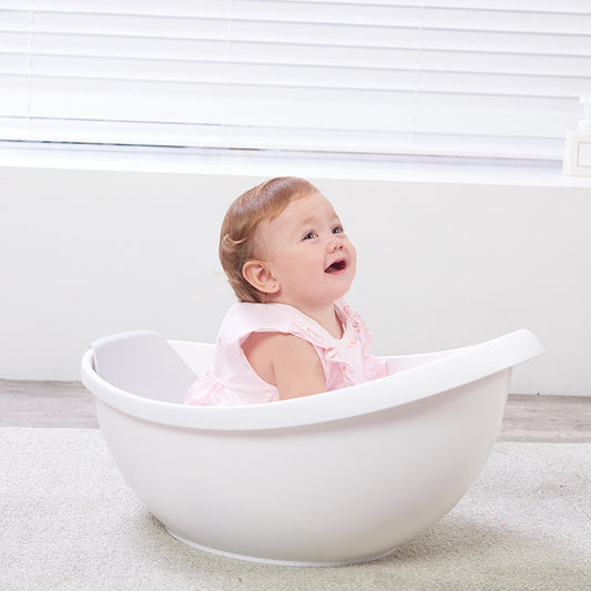 Baby pp thickened egg-shaped bath tub bath tub baby newborn care supplies