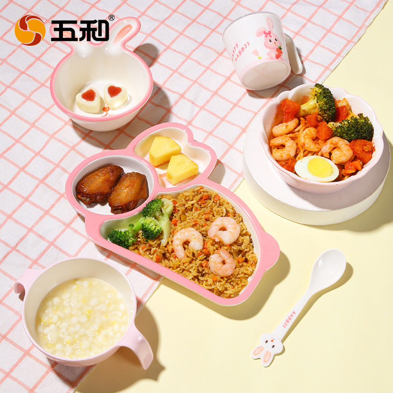 Baby Food Bowl, Baby Special Insulated Bowl, Stainless Steel Suction Cup Bowl