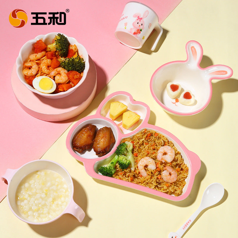 Baby Food Bowl, Baby Special Insulated Bowl, Stainless Steel Suction Cup Bowl