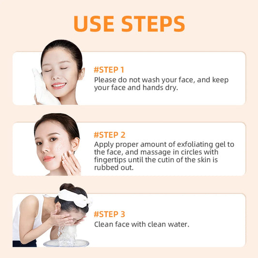 ORANGE EXFOLIATING WHITENING GEL
