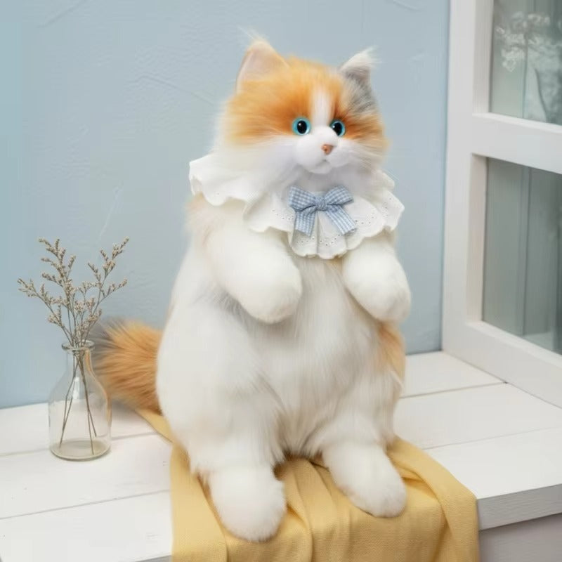 Cat Backpack Soft Plush Simulation