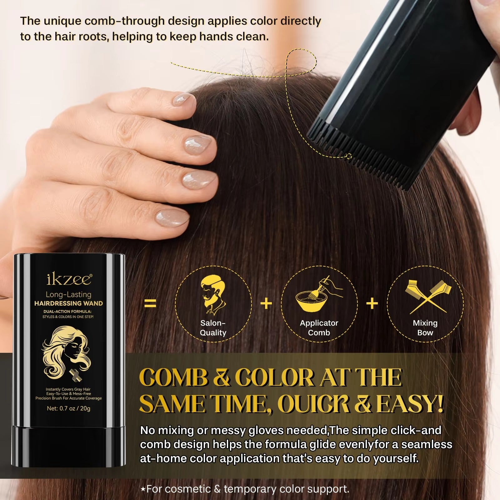 Hairdressing Wand Hair Dye Stick